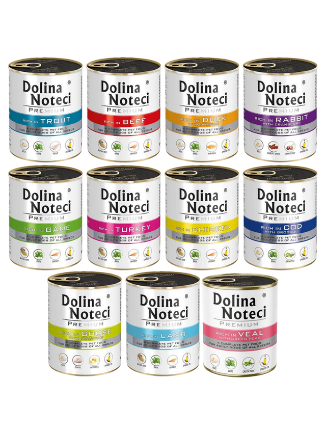 Dolina Noteci PREMIUM Mix Smaków 11x800g