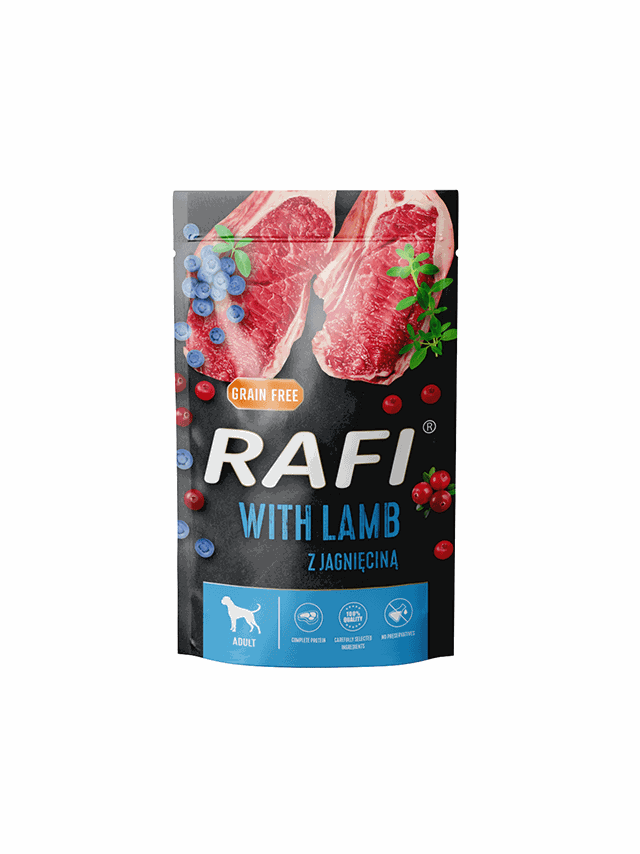 DOLINA NOTECI Rafi z jagnięciną 500g