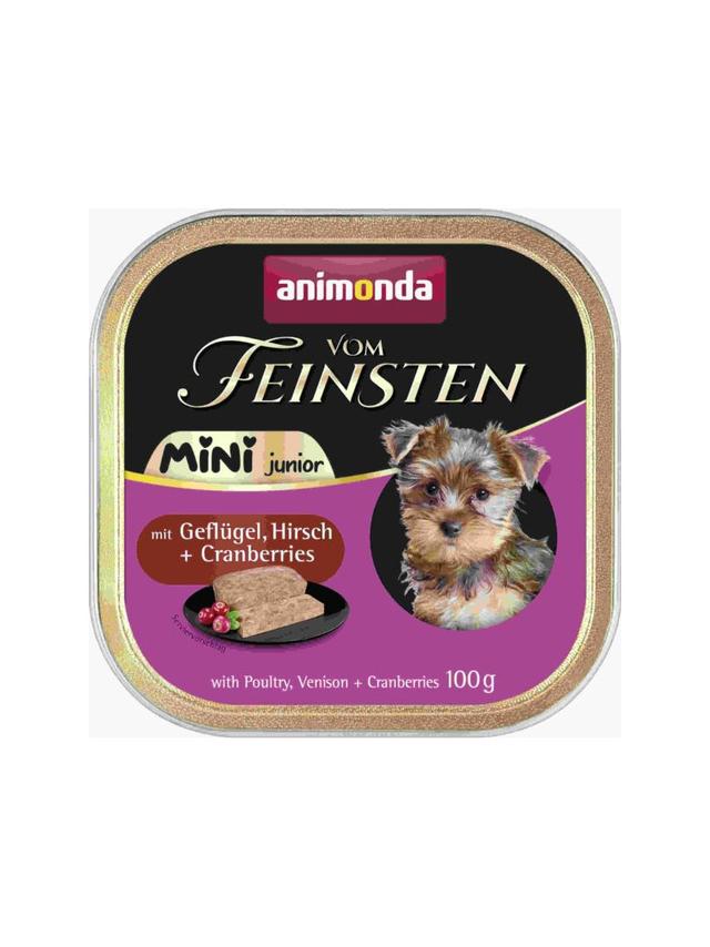 ANIMONDA Vom Feinsten mini junior drób/jeleń 100g