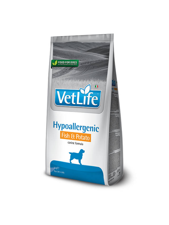 FARMINA Vet Life Dog Hypoallergenic Fish & Potato 2kg/Opakowanie uszkodzone (8162) !!!