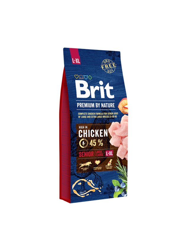 BRIT Premium By Nature Senior L+XL 15kg