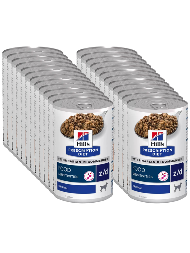 HILL'S PD Prescription Diet Canine z/d Food Sensitivities 24x370g - puszka