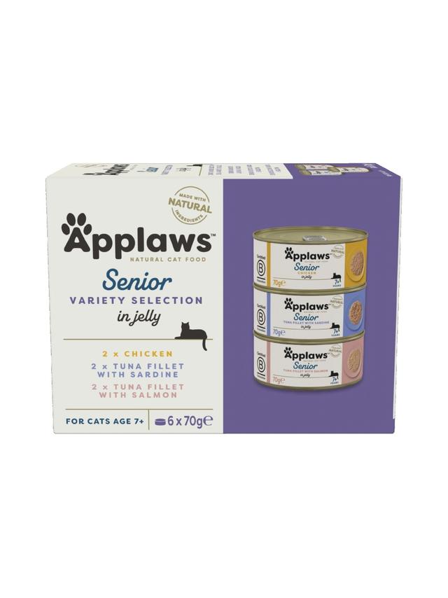 APPLAWS Cat Multipack Senior 6x70g PUSZKA