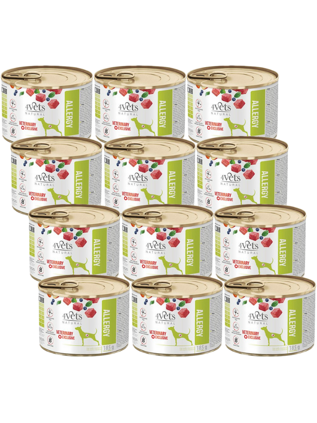 4Vets Dog Allergy 12x185g
