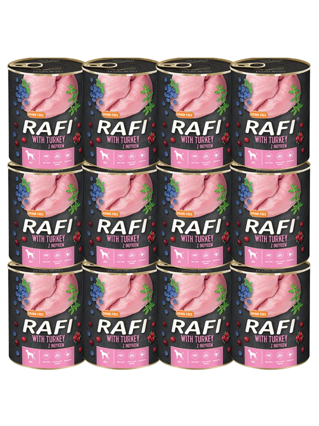 DOLINA NOTECI Rafi z indykiem 12x800g