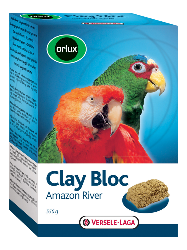 VERSELE LAGA Clay Bloc Amazon River 550g kostka gliniana dla papug