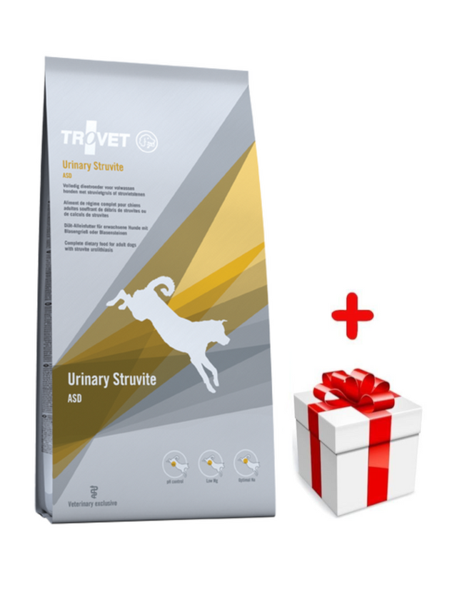 TROVET ASD Urinary Struvite (dla psa) 12,5kg  + niespodzianka dla psa GRATIS!