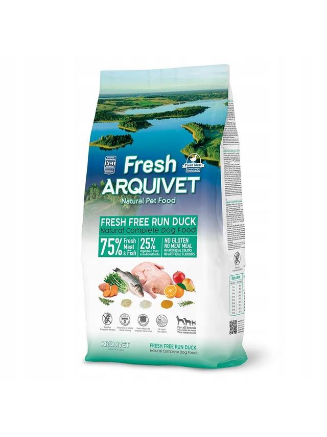 ARQUIVET FRESH - Półwilgotna karma dla psa kaczka z rybą oceaniczną 10 kg