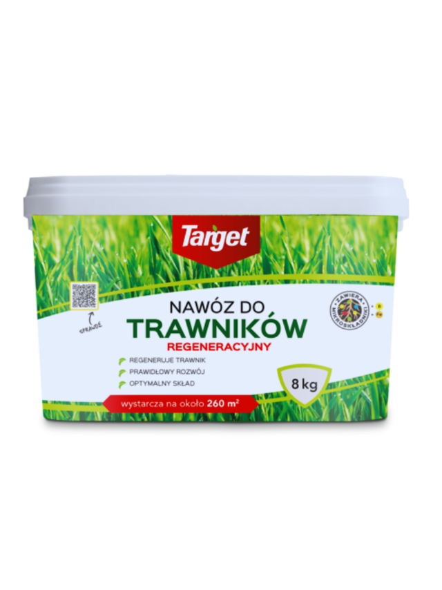 Nawóz granulowany do trawnika regeneracyjny 8kg