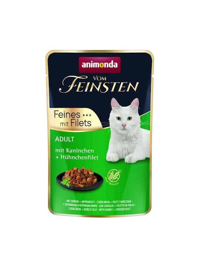 ANIMONDA Cat Vom Feinsten Adult Królik + filet z kurczaka saszetka 85g