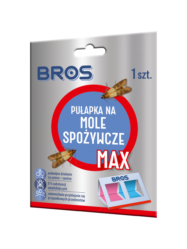BROS Pułapka na mole spożywcze MAX 1szt.