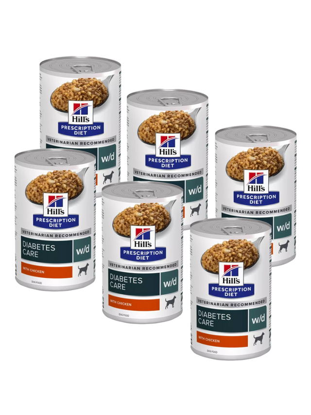 HILL'S PD Prescription Diet Canine w/d 6 x 370g - puszka