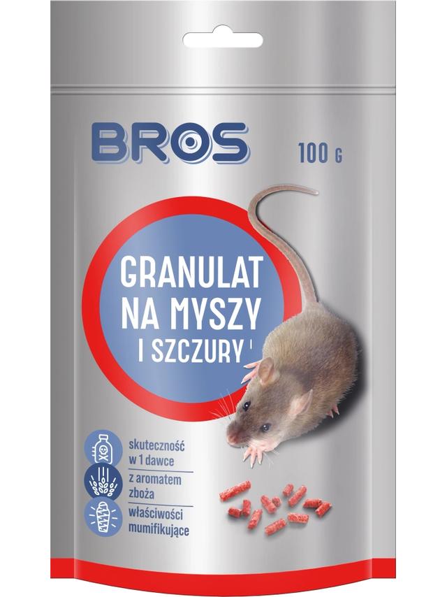 BROS - granulat na myszy i szczury 100g