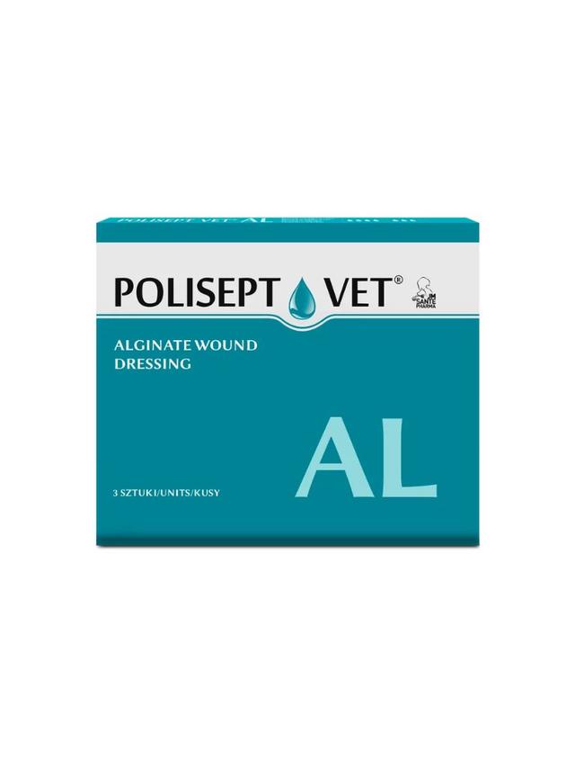 POLISEPT VET® AL – opatrunek na rany dla psa i kota 3 szt.