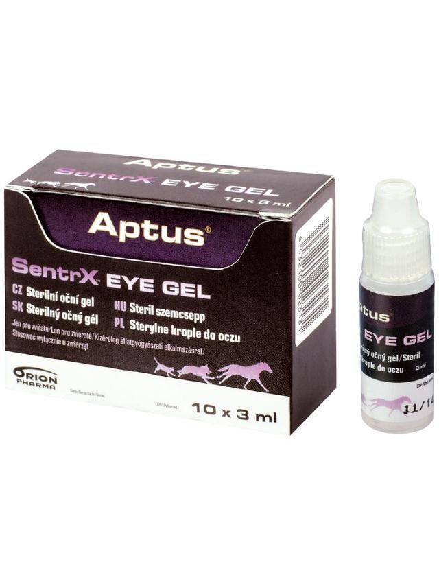 APTUS SENTRX EYE GEL sterylny żel do oczu z kwasem hialuronowym 10x3ml