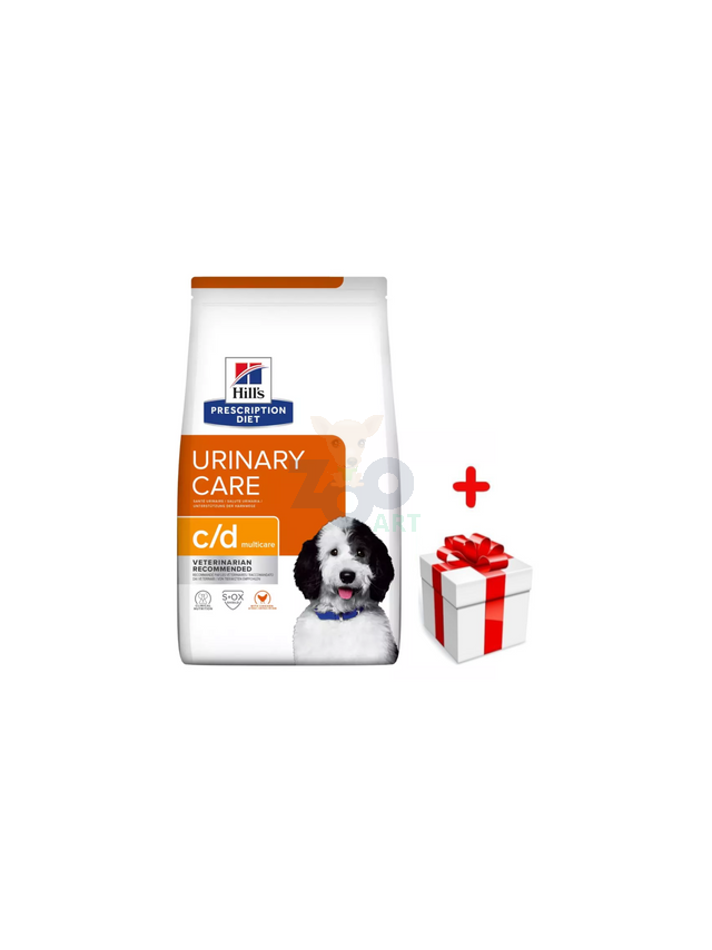 HILL'S PD Prescription Diet Canine c/d Urinary Care 4kg + niespodzianka dla psa GRATIS!