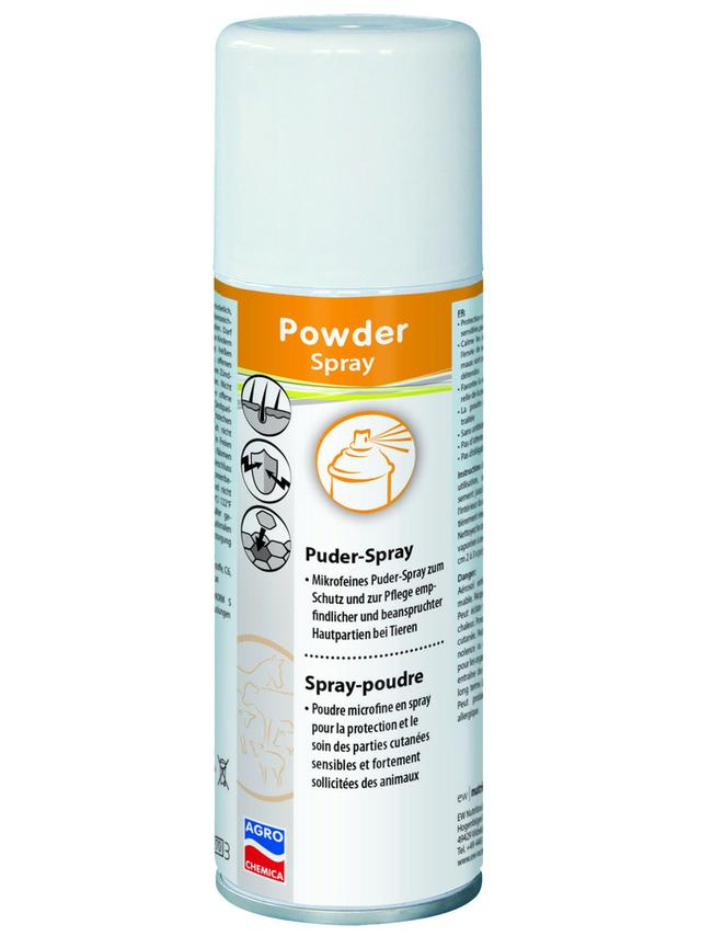 Kerbl Mikrodrobny puder w sprayu do ochrony wrażliwych obszarów skóry, Powder Spray 200 ml