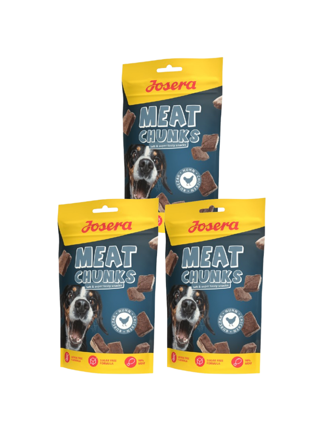 Josera Meat Chunks Chicken 3x70g