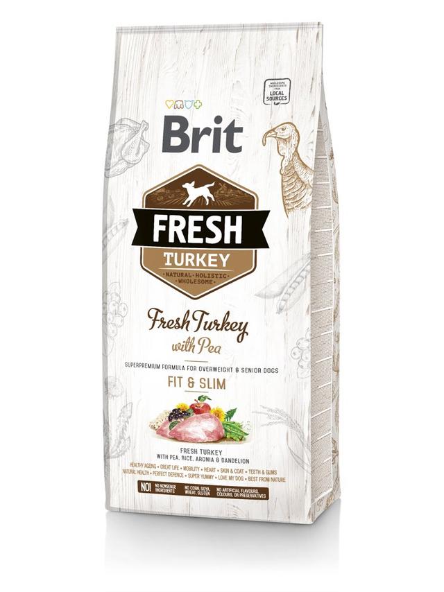 Brit Fresh Turkey & Pea Adult Fit & Slim 12kg