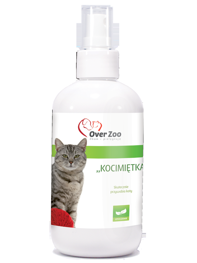 OVER ZOO Kocimiętka - preparat przywabiający koty 250ml