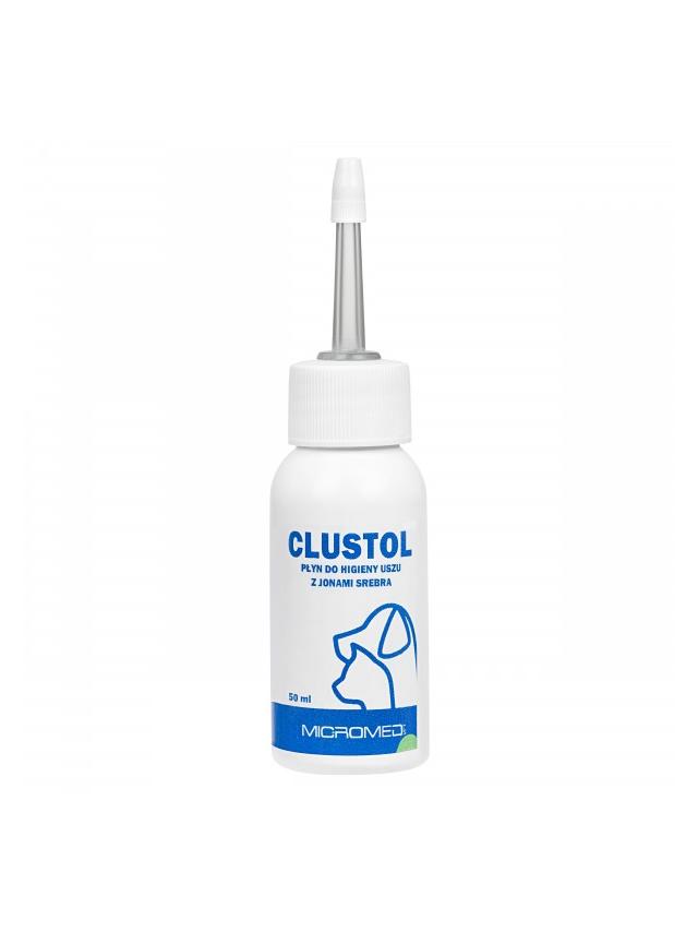 MICROMED Vet Clustol, Płyn do higieny uszu 50ml