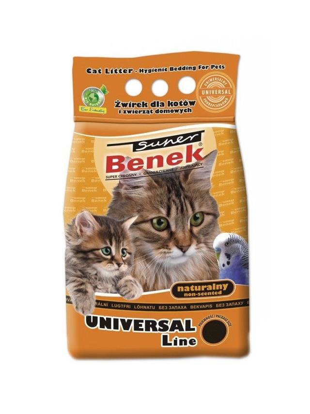 SUPER BENEK Żwirek Uniwersalny 25l (opakowanie pomarańczowe)