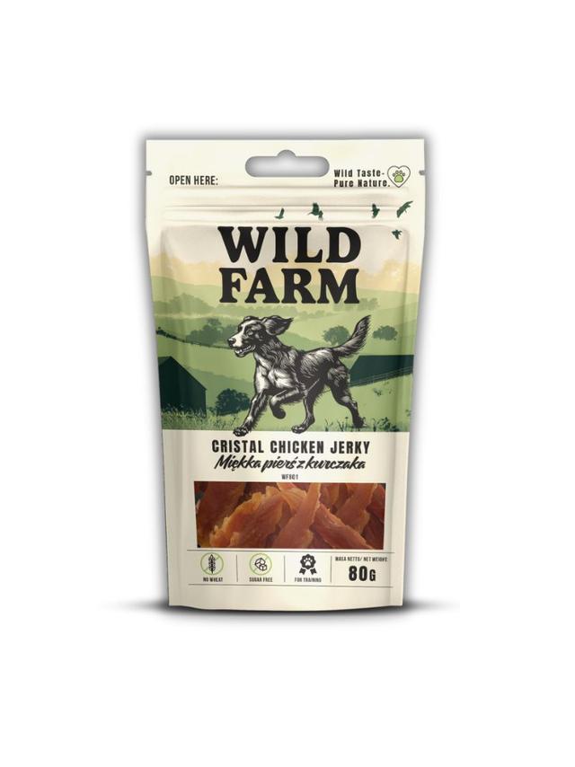 WILD FARM miękka pierś z kurczaka 80g przysmak dla psa