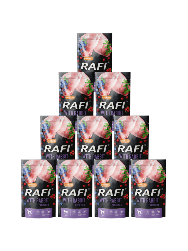 DOLINA NOTECI Rafi z królikiem 10x500g