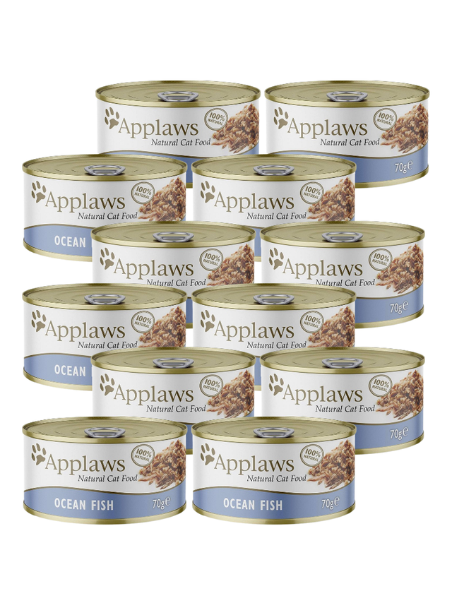 Applaws Cat Ryby oceaniczne 12x70g PUSZKA