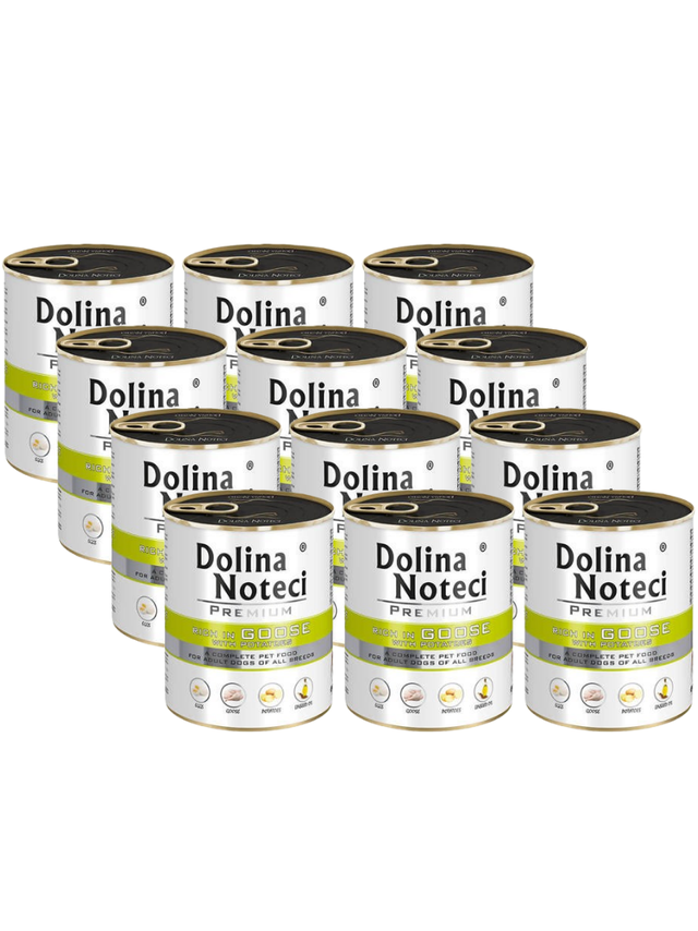 Dolina Noteci Premium Gęś z ziemniakami 12x800g