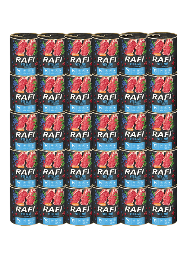 DOLINA NOTECI Rafi z jagnięciną 30x800g
