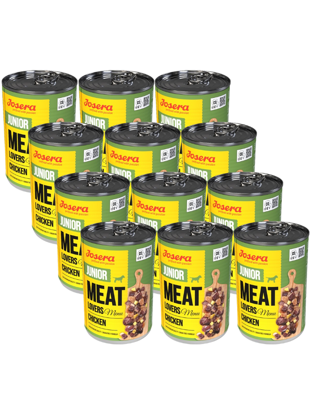 JOSERA Meat Lovers Junior Menu Chicken 12x400g