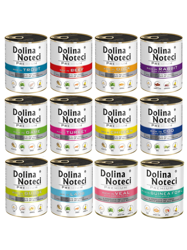 Dolina Noteci PREMIUM Mix Smaków 12x800g