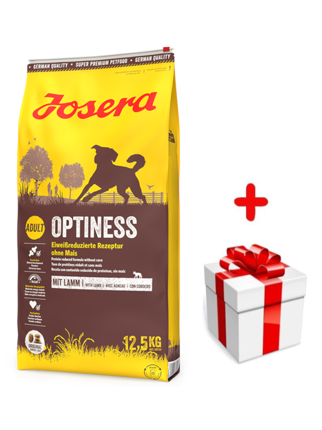 JOSERA Optiness 12,5kg + niespodzianka dla psa GRATIS!