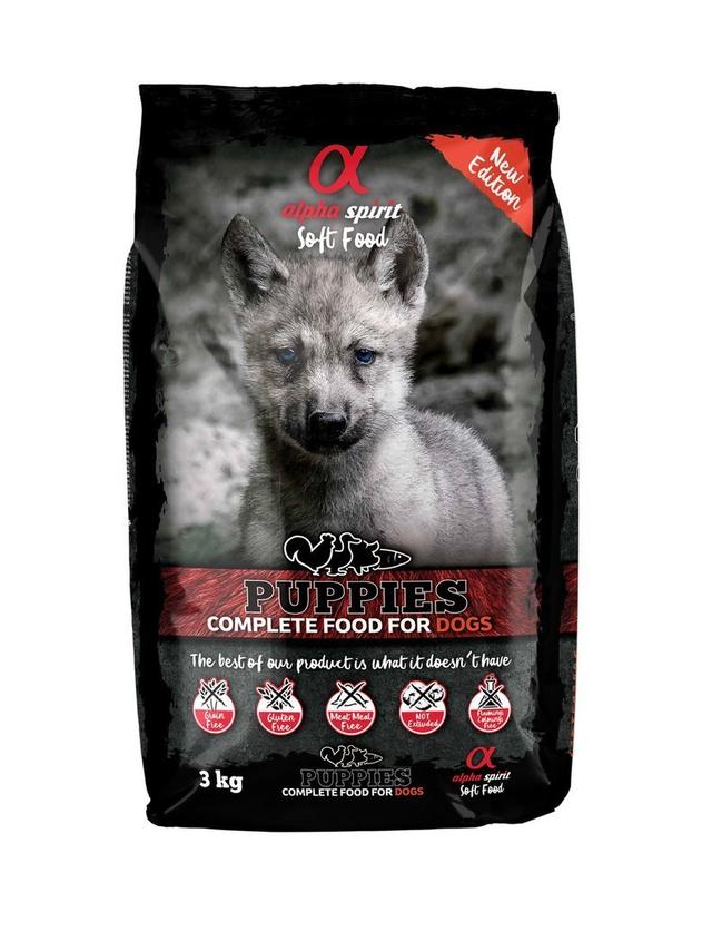 ALPHA SPIRIT Puppies karma sucha 3kg (miękka)