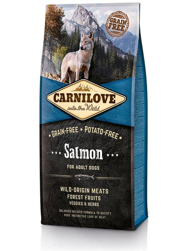 Carnilove Salmon for Adult 1,5kg /Opakowanie uszkodzone (8389,8392,8421,8417,8559,8559,8570,8628) !!!