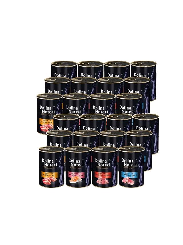 Dolina Noteci Premium dla kota mix smaków 24x400g