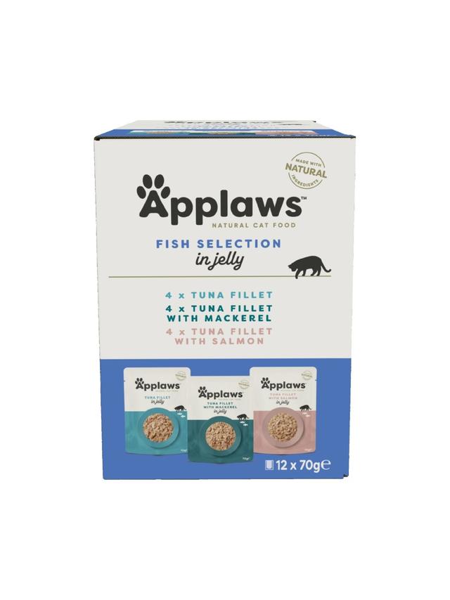 Applaws Cat Multipack Fish Selection in Jelly 12x70g