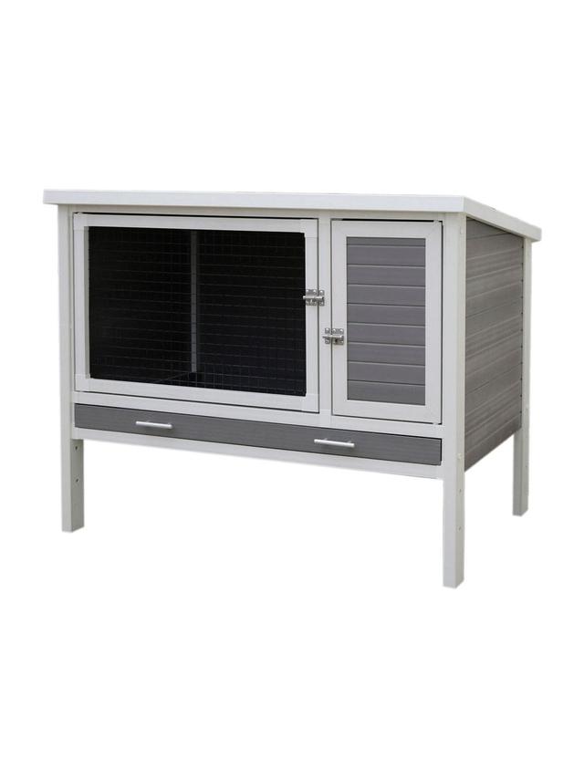 KERBL Domek dla kur ECO Samy XL, 116 x 73 x 92 cm, szary