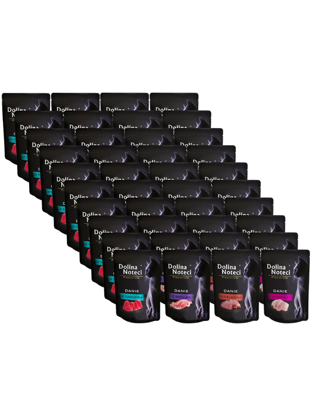 Dolina Noteci Premium danie dla kotów Mix Smaków 40x85g