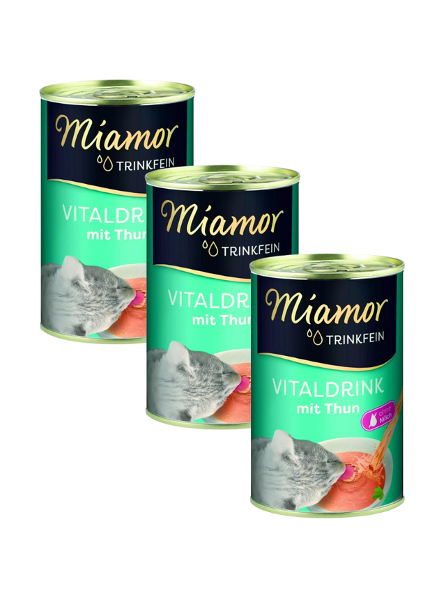 Miamor VitalDrink z tuńczykiem 3x135ml