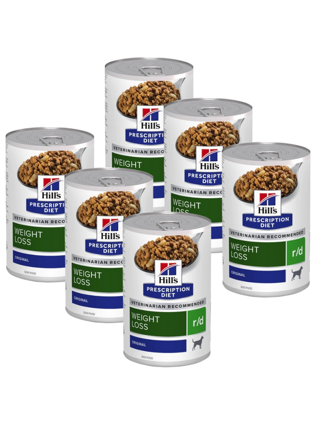 HILL'S PD Prescription Diet Canine r/d 6x350g - puszka