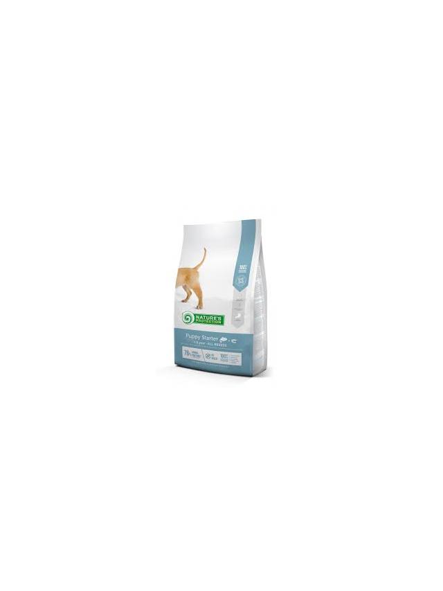 NATURES PROTECTION Puppy Starter Salmon with Krill All Breeds 2kg + niespodzianka dla psa GRATIS!