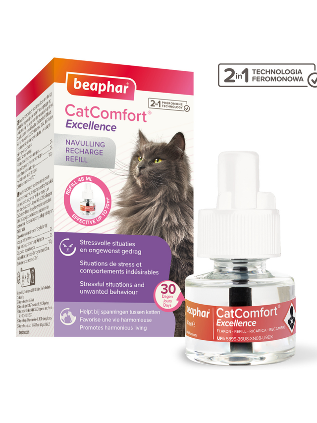 BEAPHAR Catcomfort EXCELLENCE 30 day refill 48ML -  z zawartością feromonów