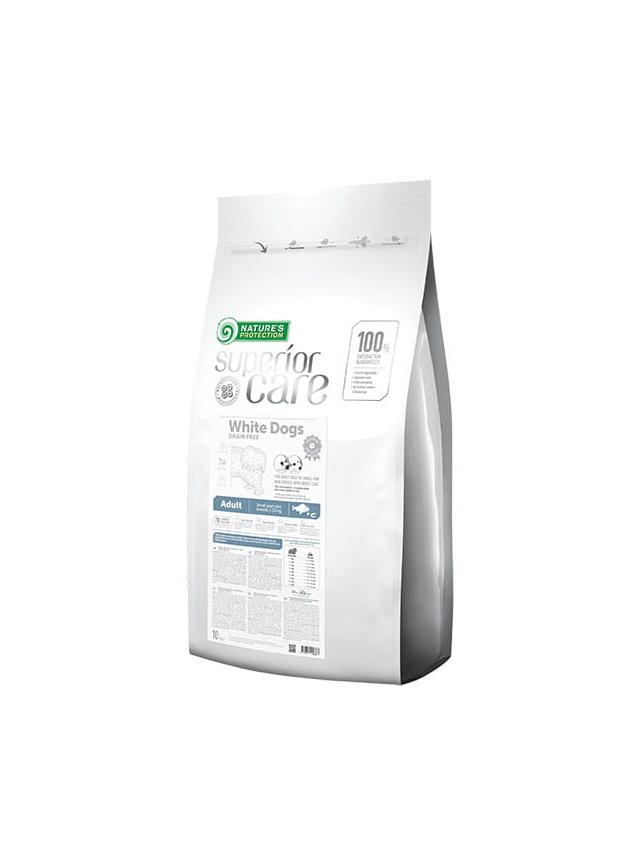 NATURES PROTECTION Superior Care Grain Free White Fish Adult Small Breeds 10kg
