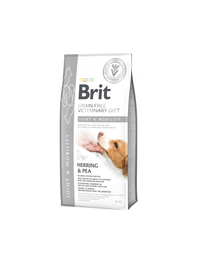 Brit gf veterinary diets dog Mobility 12kg