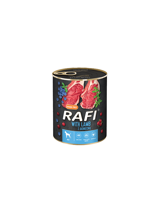 DOLINA NOTECI Rafi z jagnięciną 800g