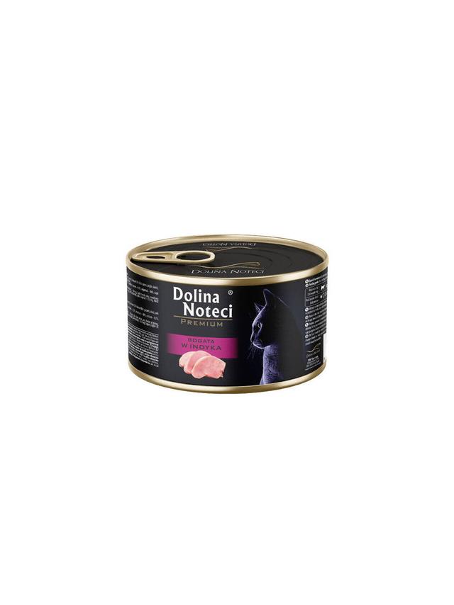 Dolina Noteci Premium  dla kota bogata w indyka 185g