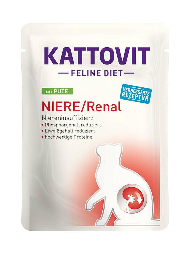 Kattovit Niere/Renal indyk 85g saszetka