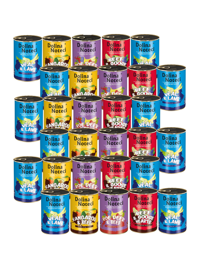 DOLINA NOTECI PREMIUM SUPERFOOD Mix smaków 30x400g
